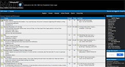 Desktop Screenshot of natomessageboard.com