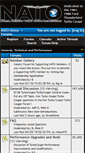 Mobile Screenshot of natomessageboard.com